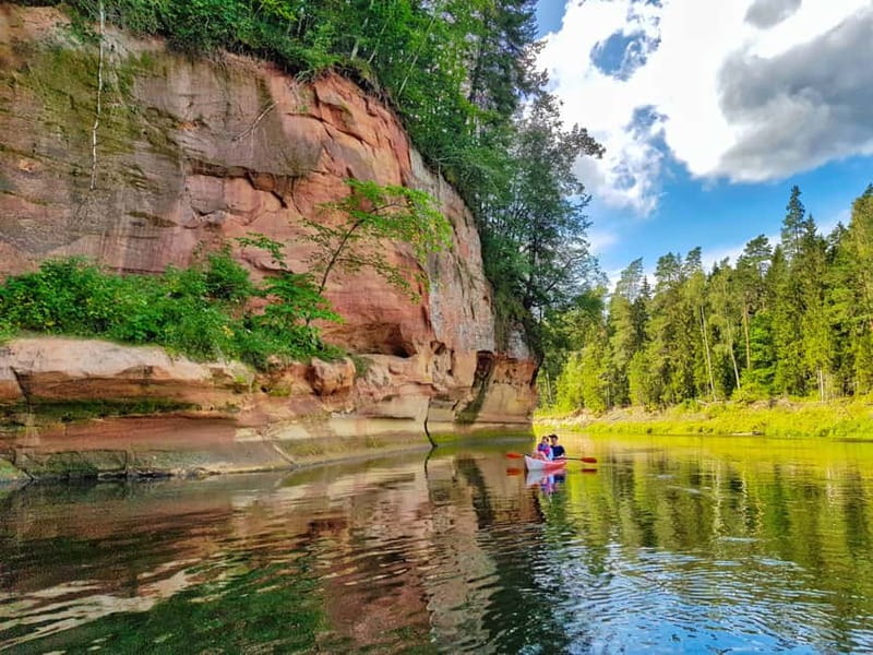 From Riga: Full-Day Scenic Gauja River Valley Kayaking Trip - Paddling 15 to 20 kilometers without turning the day into a race