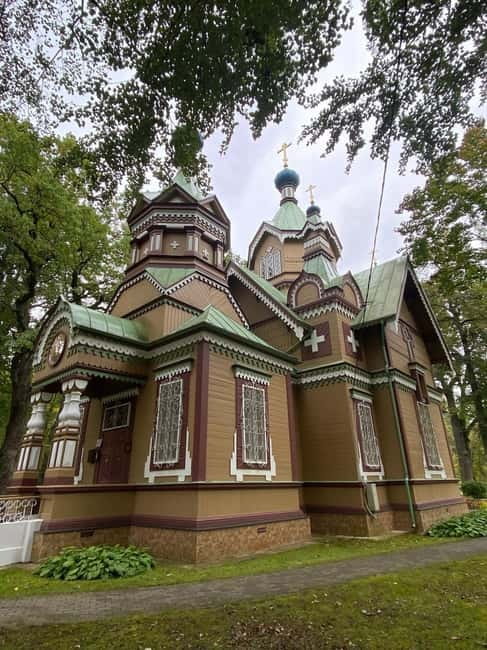 From Riga: Kemeri Bog & Seaside Jurmala - Dzintari Forest Park and the Orthodox Church