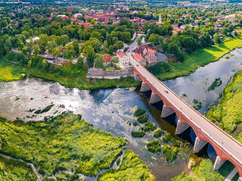 From Riga: Kuldiga UNESCO, Waterfall & Wine Day Trip - Sabile and Europe’s northernmost vineyard
