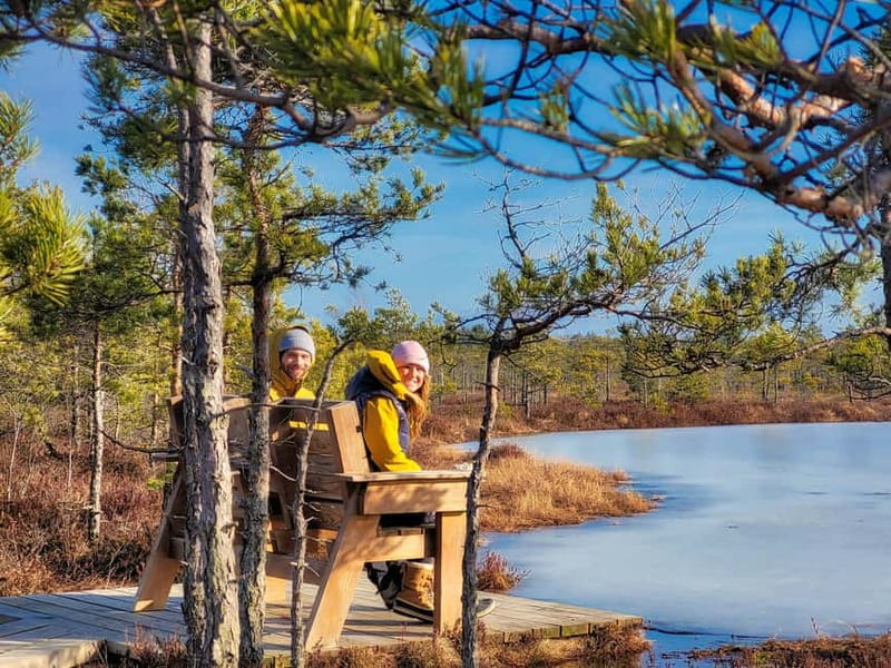 Great Ķemeri Bog & Swamp Forest Hiking Adventure - Slokas Lake and the flooded black alder forest