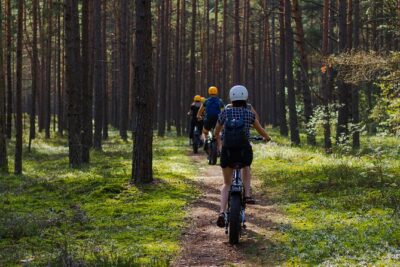 Guided Ebike Tour on Forest Roads and Trails Near Riga