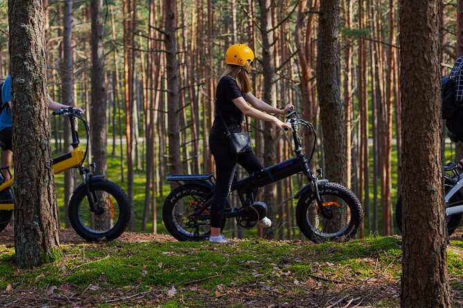 Guided Ebike Tour on Forest Roads and Trails Near Riga - A private ride with room for your pace