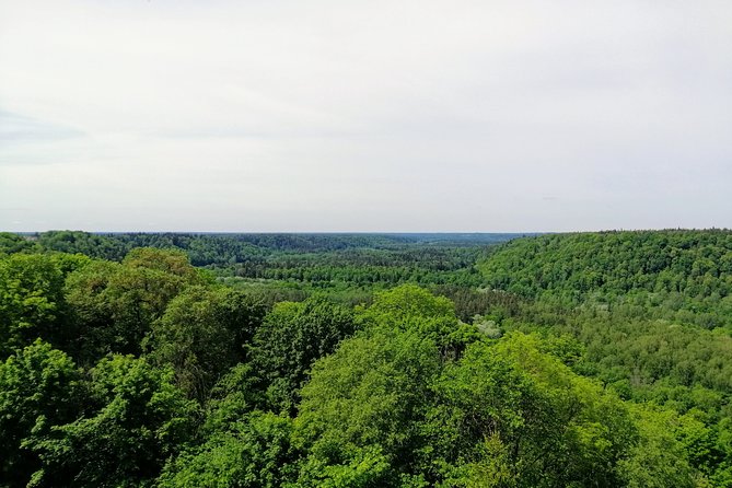 Hiking in Gauja National Park - Gutmanis Cave is a memorable midpoint