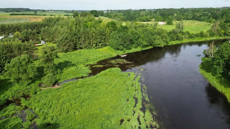 Kayak at the Latvian-Lithuanian border, biggest inland dune - Key points at a glance