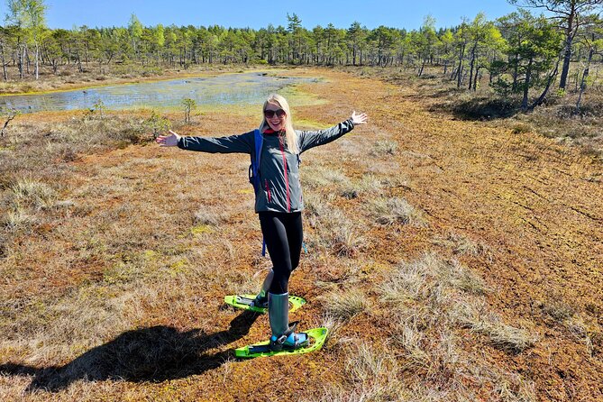 Ķemeri Bogs Adventure: Explore Wetlands In Bog Shoes - The summer swim option