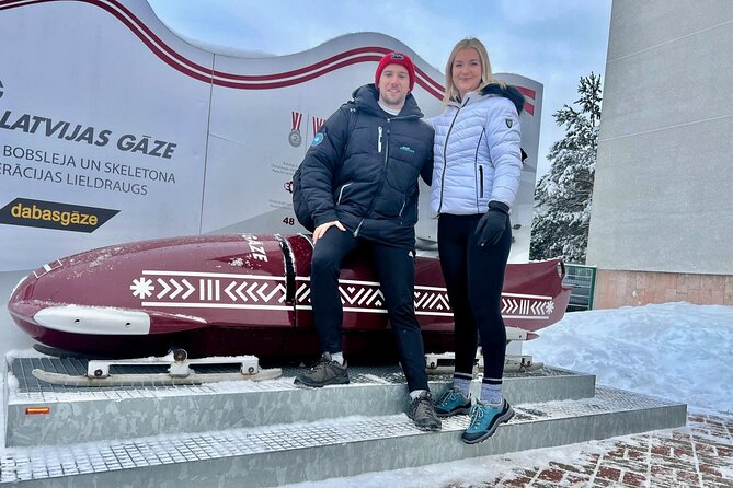 Latvia Bobsleigh and luge track ride experience - The thrill: fast, physical, and over quickly