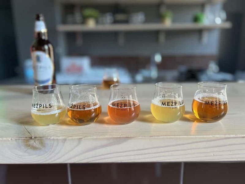 Latvian Brewery Visit & 5 Beer tasting - Key points at a glance
