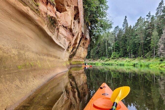 One-Day Kayaking Trip in Gauja River Valley - A Latvian picnic on the sandy shore