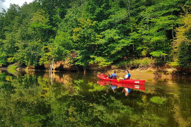 One-Day Kayaking Trip in Gauja River Valley - Weather, water levels, and the physical effort