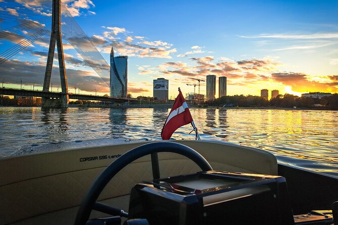 Private Boat Tour experience in Riga (City Canal and Daugava) - Central Station, Central Market, and the bus terminal