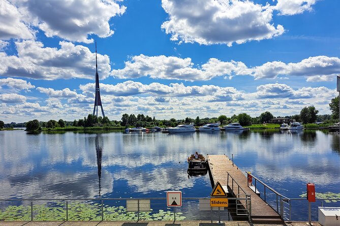 Private Boat Tour experience in Riga (City Canal and Daugava) - The Castle, Old Riga, and St. Peter’s Church from the water