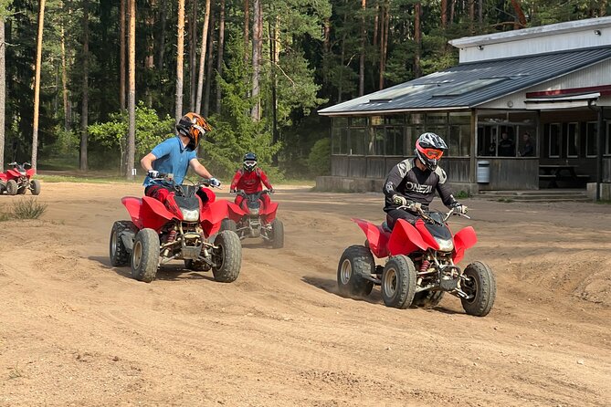Private Snowmobile or ATV Safari with Riga Black Balsam Tasting - Safety gear and what is included