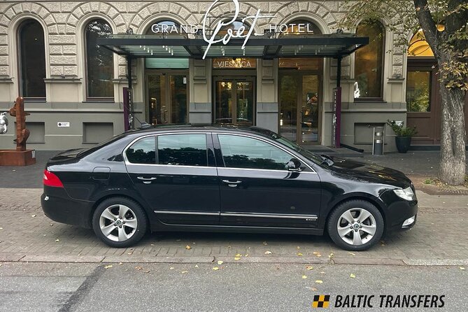 Private Transfer from Hotel to Riga Airport with English speaking driver - A direct 30-minute ride, with no shared stops