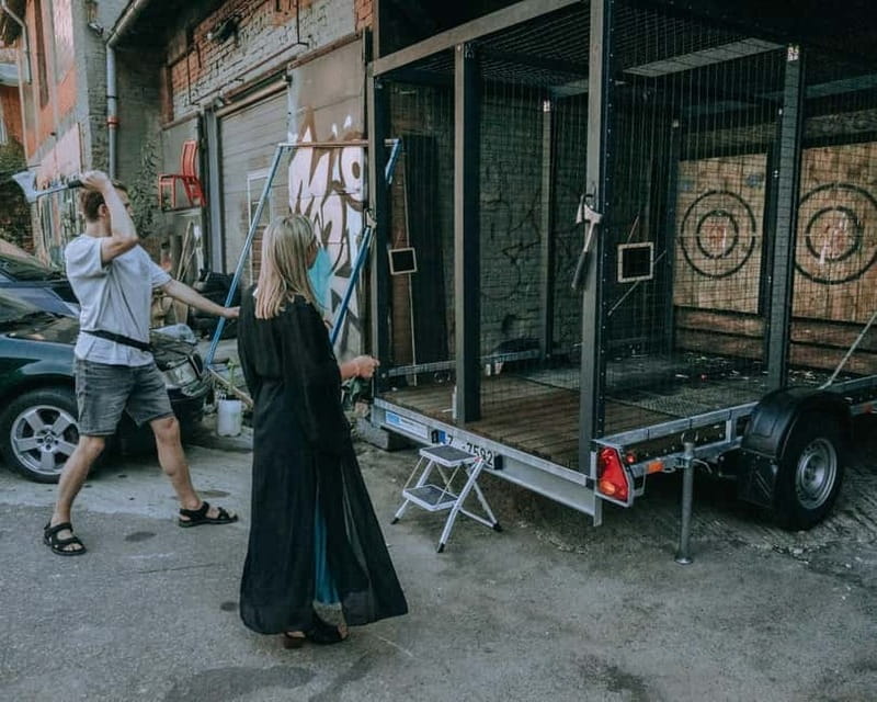 Riga: Axe and Knife Throwing Experience - Is $35 good value for one hour?