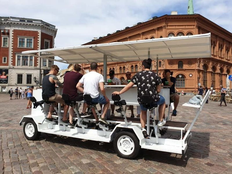 Riga: Beer or Cider Bike Tour - Pedaling, Pausing, and Keeping the Group Moving