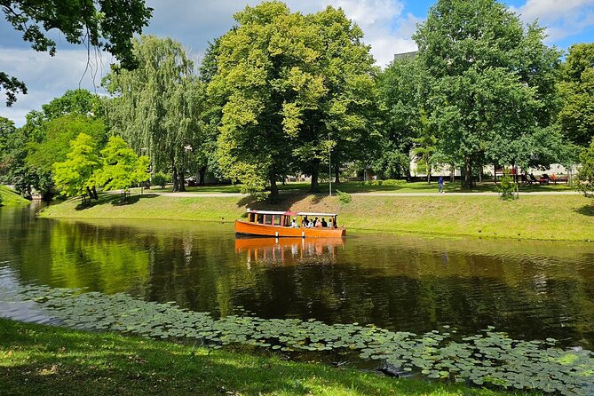 Riga Canal and Daugava Boat Tour with Welcome Drink & Audio Guide - Key points to know before you book