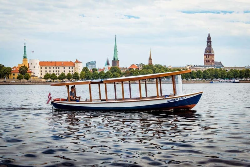 Riga: Canal and River Daugava Sightseeing Cruise - Key details before you board