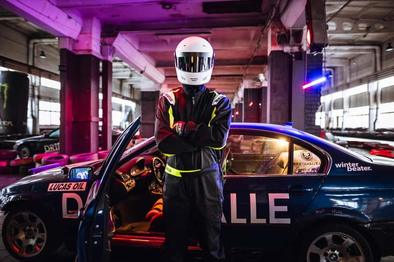 Riga | Drifta Halle: Drift ride in BMW - The Ten-Minute BMW Drift Ride