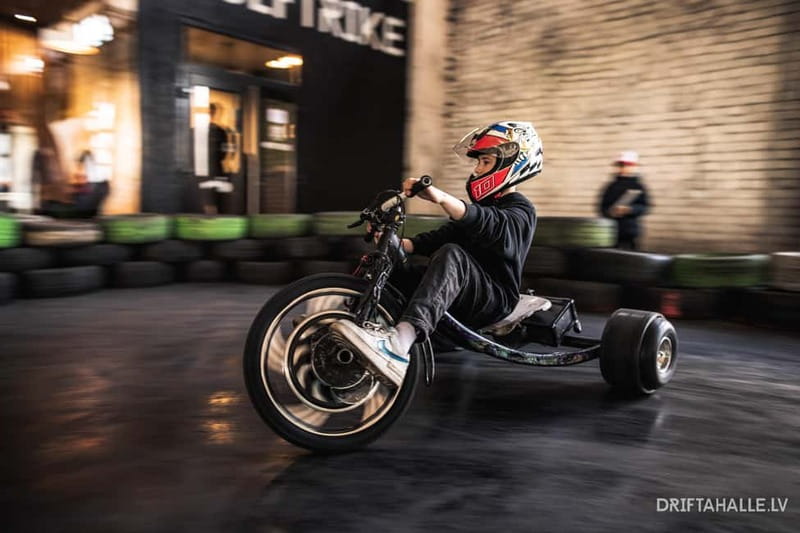 Riga | Drifta Halle: Extreme 20 minute ride on a drift trike - Is $47 a fair price?