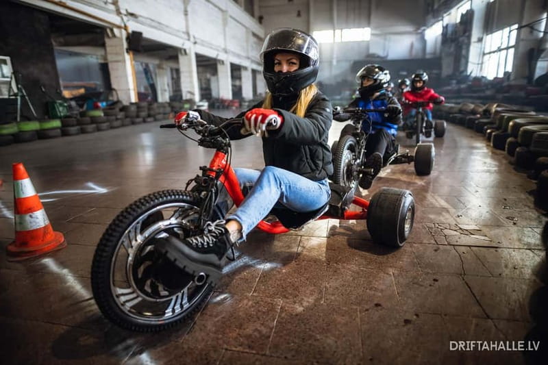 Riga | Drifta Halle: Extreme 20 minute ride on a drift trike - Practical rules that can affect your visit
