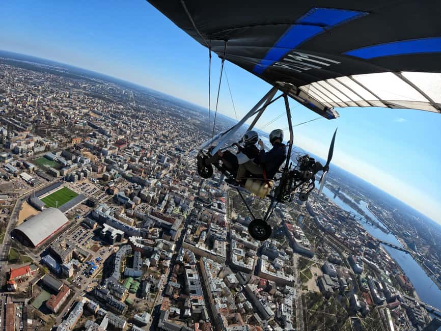 Riga: Hang-Glider 10-Minute Flight Over the City - The 10-minute flight over Riga