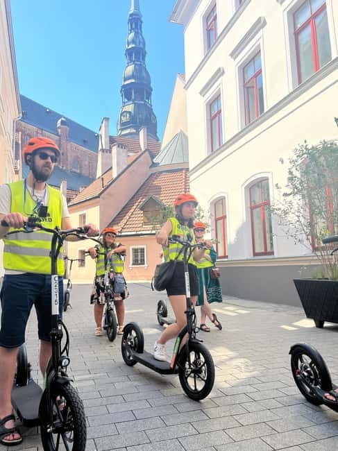 Riga Highlight Big wheel e-scooter Group or Private tour - Key points to know before you book
