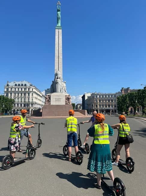 Riga Highlight Big wheel e-scooter Group or Private tour - Safety, comfort, and the limits of the activity