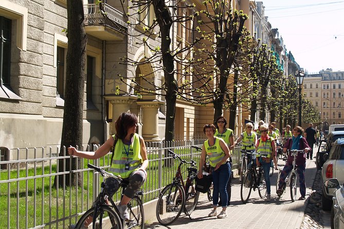Riga Highlights Bike Tour - The Latvian Academy of Sciences and Spīķeri