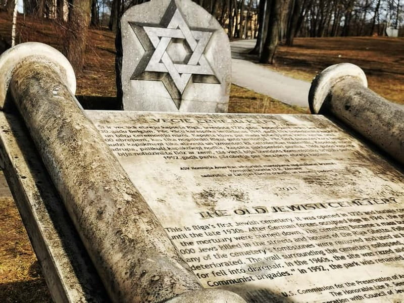 Riga: Jewish History and Heritage Tour - The Great Choral Synagogue memorial