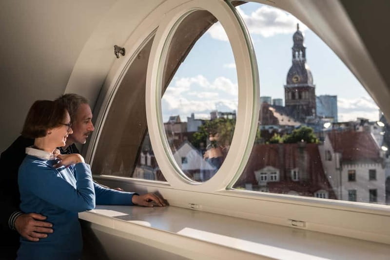 Riga: Light City Pass - Livu Square observation deck and Riga Black Balsam