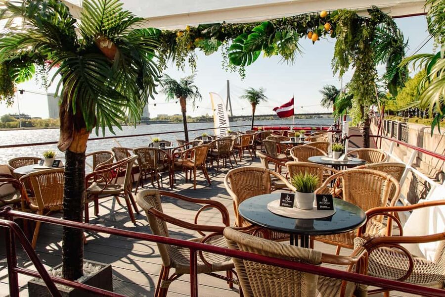Riga panorama trip - River Cruises Latvia - Family features, Wi-Fi, and practical comfort