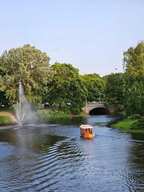 Riga: Private Boat Tour with Sparkling Wine - Starting at Andrejosta near Riga Old Town