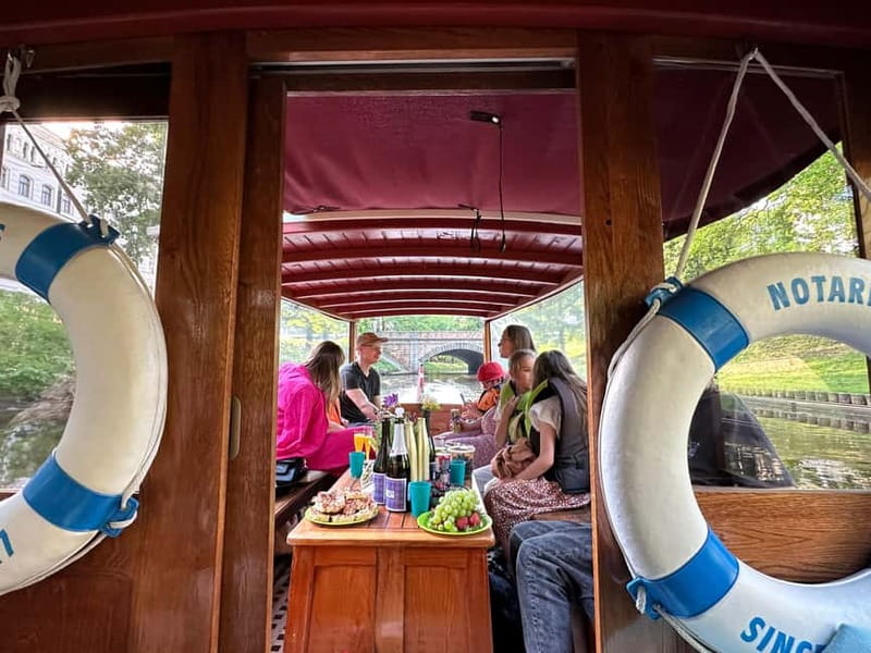 Riga: Private Riga Canal Boat Tour with Latvian Beer - Starting at Andrejosta, not in the Old Town