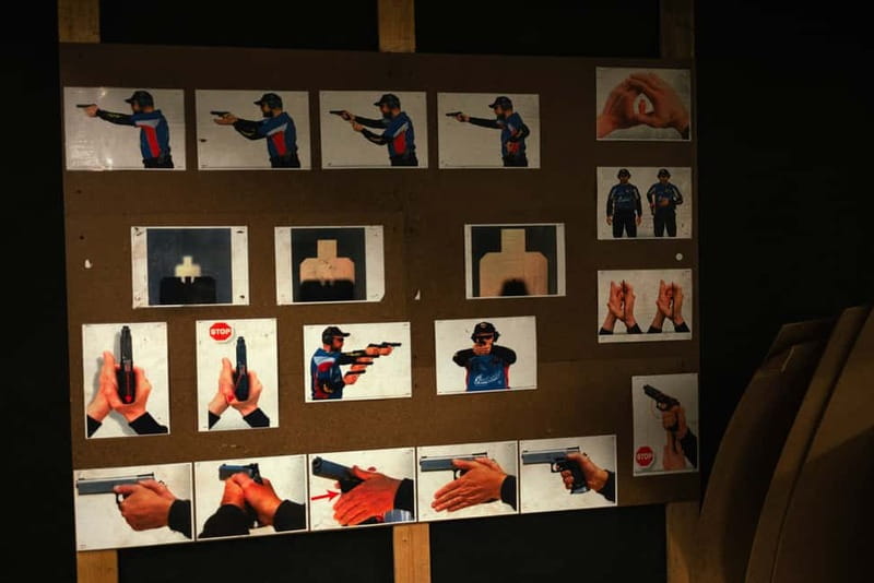 Riga: Shooting Range Experience in Abandoned Bunker - Safety first, with live ammunition