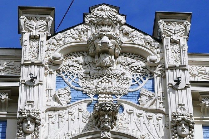 Riga Shore Excursion - Alberta Iela: 30 minutes of Art Nouveau detail