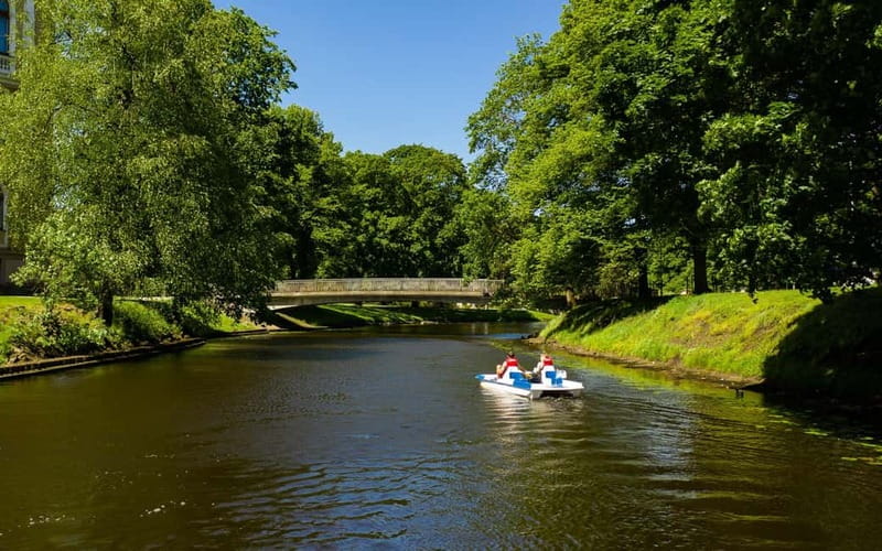 Rowing boats and (Pedal boat) rental -River Cruises Latvia - Key points at a glance