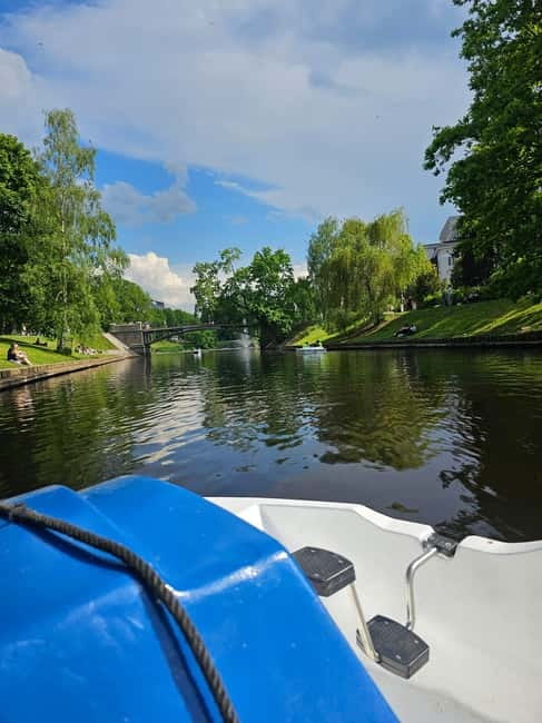 Rowing boats and (Pedal boat) rental -River Cruises Latvia - Starting beside the Opera at Radio Street 1
