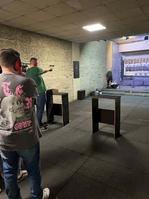 Shooting experience with 3 guns - The missing fourth gun needs clarification