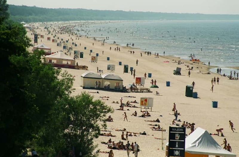 The Soul of the Baltic Sea - Jurmala Tour - Leaving Riga in a private tourist-class car