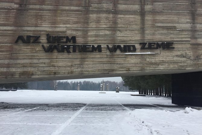 Visit of Salaspils Memorial Ensemble - The indoor exhibition adds needed context